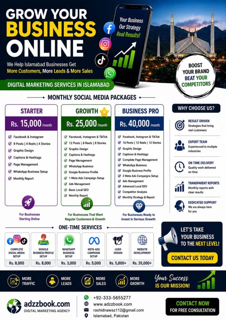 Facebook and Instagram advertising packages