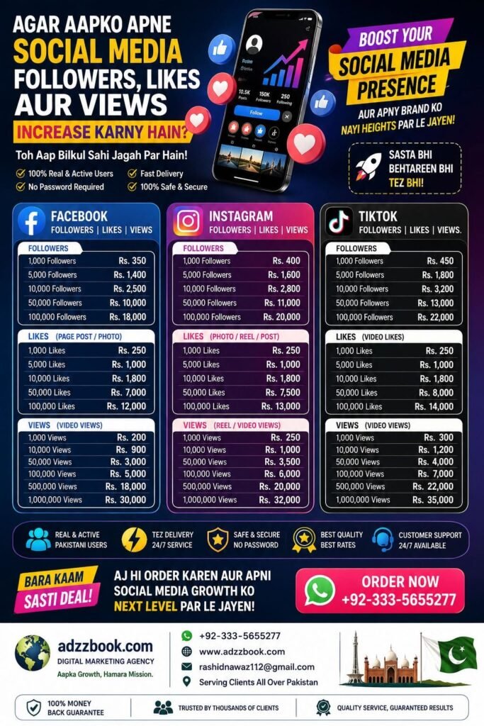 Social media advertising packages
